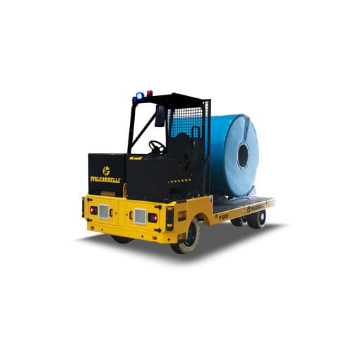 Chariot automoteur sur batterie - P300E - Italcarrelli - à 2 essieux / pour bobines / bidirectionnel
