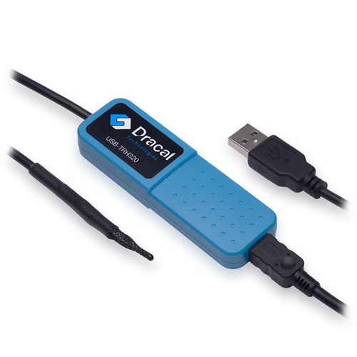 Capteur de température et d'humidité relative - TRH320 - Dracal Technologies Inc. - mobile / USB / de précision