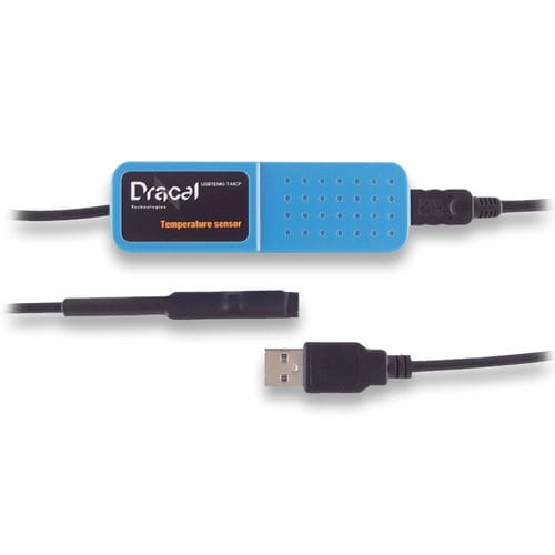 Capteur de température à couche mince - TMP125 - Dracal Technologies Inc. - numérique / USB / pour l'ingénierie de test et de process