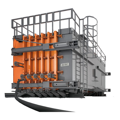 Système de coffrage modulaire - RATEC GmbH - auto-grimpant / de voiles / en acier