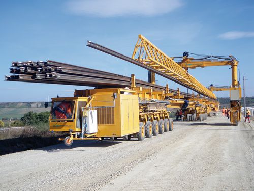 Chariot automoteur à 6 essieux - Tire Trolley 50 - Eden Tech Srl - pour chantier