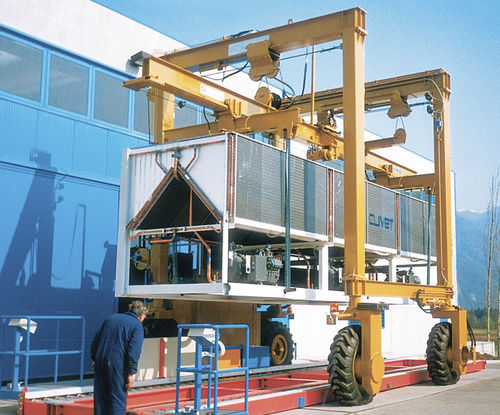 Portique mobile - Mobilift 20 - Eden Tech Srl - pour container / pour chantier de préfabriqués / de soudage