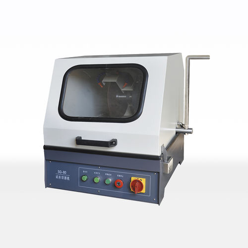 Scie à tronçonner - SQ-80 - Laizhou Lailuote Test Instrument Co., Ltd. - pour métaux / pour échantillons métallographiques / à disque abrasif
