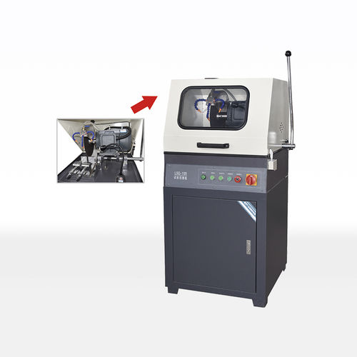 Machine de découpe à lame - LSQ-100 - Laizhou Lailuote Test Instrument Co., Ltd. - pour métal / d'échantillons / de métallographie