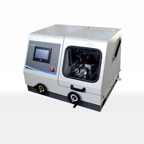Machine de découpe à lame rotative - Q-80Z - Laizhou Lailuote Test Instrument Co., Ltd. - pour métal / d'échantillons / de métallographie