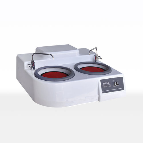 Machine à poncer-polir les échantillons métallographiques - MP-2  - Laizhou Lailuote Test Instrument Co., Ltd. - de métal