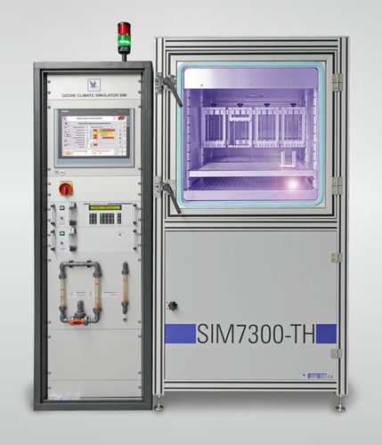 Chambre de test de résistance à l'ozone - SIM7300-TH - Anseros Klaus Nonnenmacher GmbH - de vieillissement / sur pied / en inox