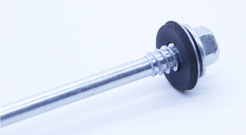 Vis à tête hexagonale à embase - Hebei Jinzuo Fasteners Co,.Ltd - à six pans creux / en acier inoxydable / en acier zingué