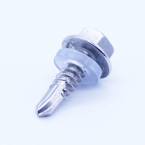 Vis à tête hexagonale à embase - Hebei Jinzuo Fasteners Co,.Ltd - à six pans creux / en acier inoxydable / autoperceuse