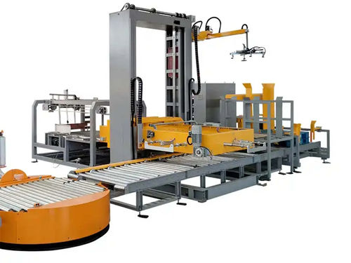 Palettiseur robotisé - Jiangsu SinoPAK Machinery Co., Ltd. - de sacs / de manutention / pour bouteilles