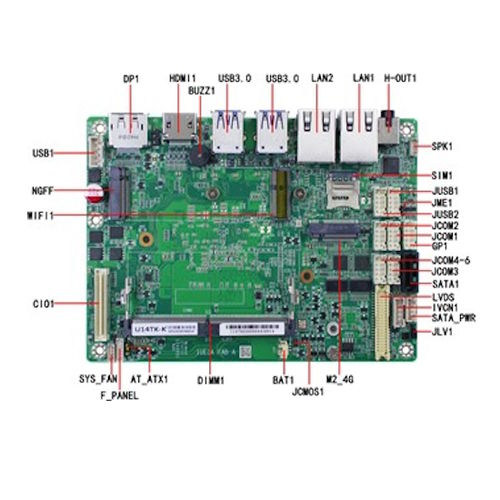 Carte mère 3.5" - JUNO-U141U - AmbiWorks - embarquée / Intel® Core™ Ultra / Intel®