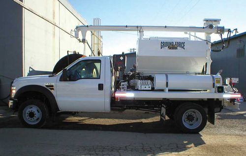 Camion de transport - ANFO  - Ground Force Worldwide - à 3 essieux / pour chantier