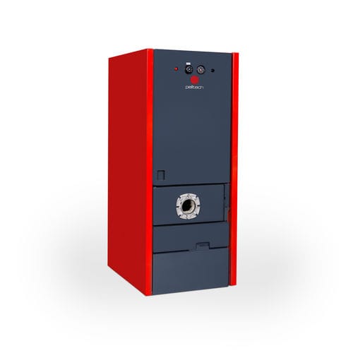 Chaudière d'eau chaude - Everclean PK100 - Pelltech - à gaz / à bois / à tubes de fumée