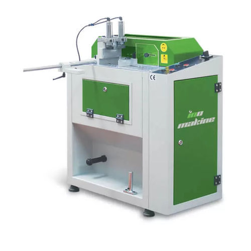 Abouteuse pour aluminium - AS 411 - INO Machinery Inc. - pour PVC / à angle variable / pneumatique