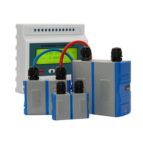 Débitmètre à ultrasons - Q&T Instruments - volumique / pour liquides / DN100 - 4"