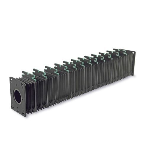 Soufflet de protection rectangulaire - PEI srl - accordéon / pour machine / pour machine de découpe laser
