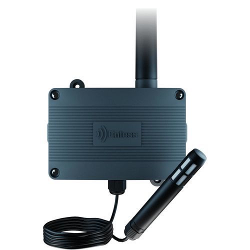 Capteur de température et d'humidité relative - TX T&amp;H EXT 600-034 - Enless Wireless - monté sur gaine / LoRa / LoRaWAN