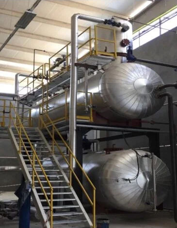 Réservoir pour machine à papier - ERALP KAZAN VE ENERJİ TEKNOLOJİLERİ - pour machine à papier / pour machine à papier / pressurisé