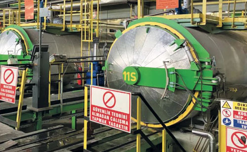 Autoclave pour l'industrie textile - ERALP KAZAN VE ENERJİ TEKNOLOJİLERİ - de process / automatique / horizontal
