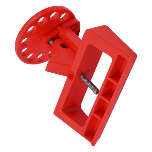 Serrure à pêne - LM-LCBL-R - Loto Master Inc. - pour disjoncteur / en plastique / de sécurité