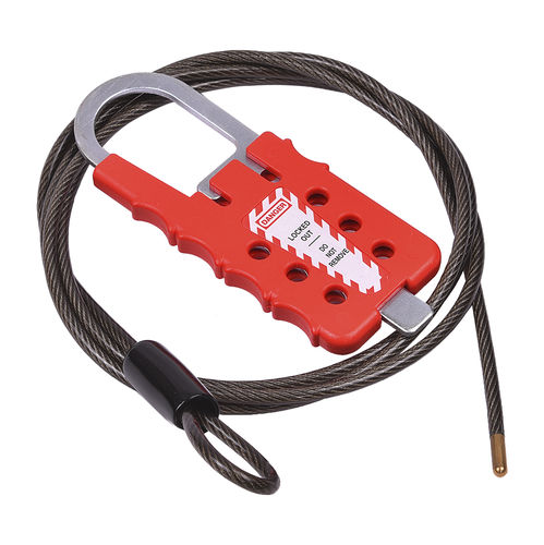 Serrure mécanique - LM-P-MCL - Loto Master Inc. - pour câble électrique / en acier / en PVC