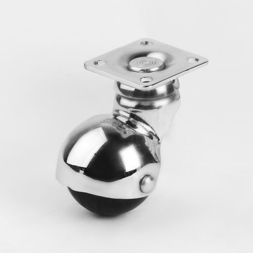 Roulette sphérique - 204 - HTS CASTER - pivotante / à platine / pour meuble