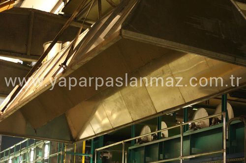 Hotte aspirante pour montage au plafond - YAPAR MAKİNA A.Ş