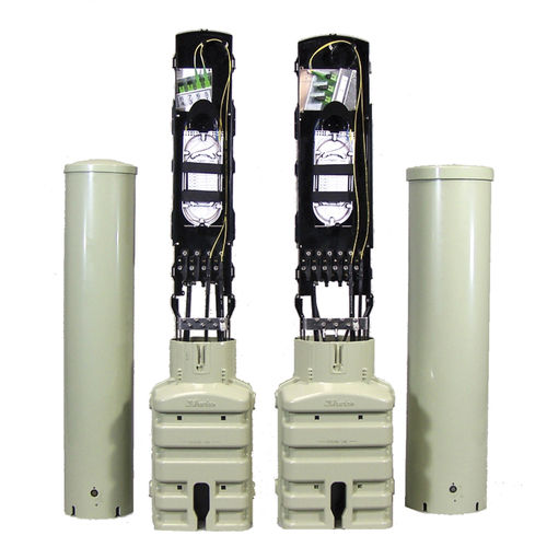 Boîtier encastrable - BDO FIBER - Charles Industries - cylindrique / métallisé / pour données