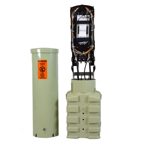 Boîtier encastrable - BDO-EG-SC - Charles Industries - cylindrique / métallisé / pour données