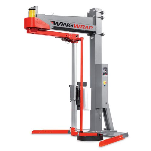 Banderoleuse à bras tournant - Wingwrap MPS - pkg - semi-automatique / à freinage mécanique / de palettes