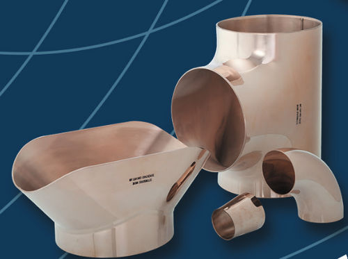 Raccord en cupronickel - Sitindustrie Marine S.A.S. - hydraulique / à souder / coudé à 45°