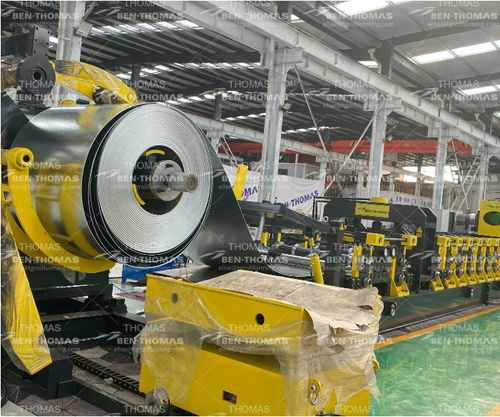 Machine de fabrication de profilés - Thomas Machinery Manufacturing Co. Ltd. - de panneaux / flexible