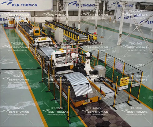 Ligne de production de profilés - Thomas Machinery Manufacturing Co. Ltd. - de panneaux / automatique / pour chantier de construction