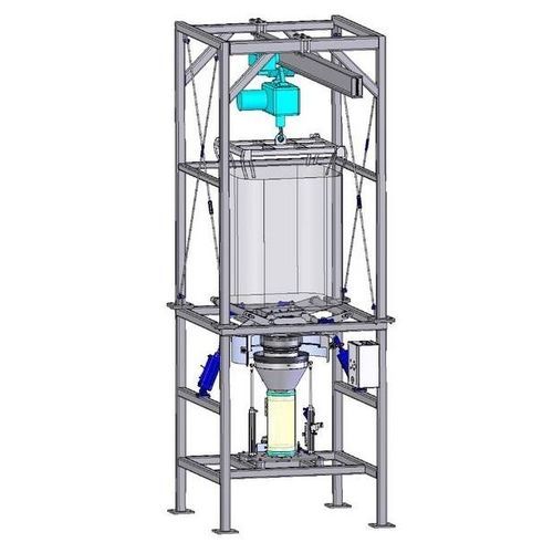 Système de déchargement pour big bag - BBD series - HOSOKAWA SOLIDS, S.L. - de silo / pour trémie / de manutention