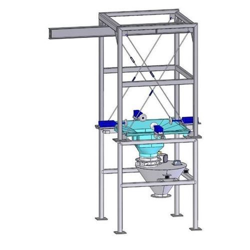 Système de déchargement pour big bag - BAB series - HOSOKAWA SOLIDS, S.L. - pour trémie / de manutention / de silo