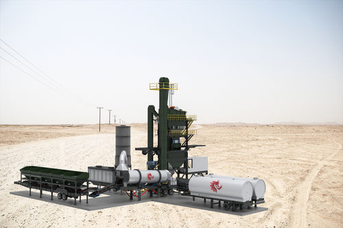 Centrale d'enrobage mobile - HÜRKÜŞ 120 - POWER ASPHALT MACHINES LTD - discontinue / transportable