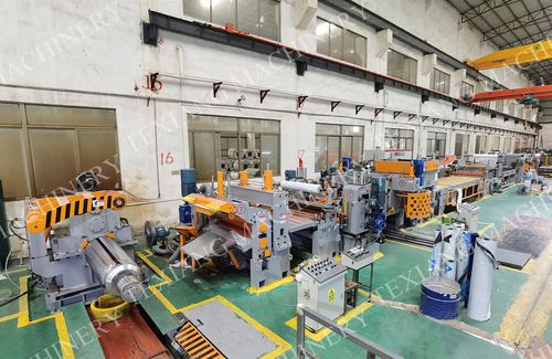 Ligne de découpe transversale pour métal -  FOSHAN TE XIANG MACHINERY CO., LTD - de déroulage / hydraulique