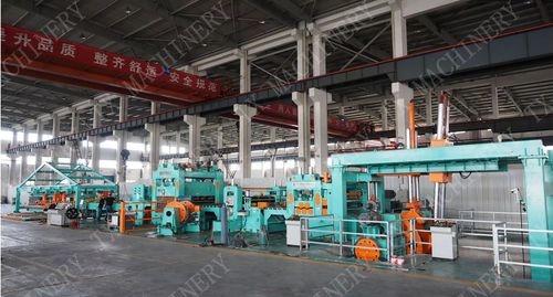 Ligne de découpe transversale par guillotine - CTL -  FOSHAN TE XIANG MACHINERY CO., LTD - pour aluminium / pour acier / pour acier inoxydable