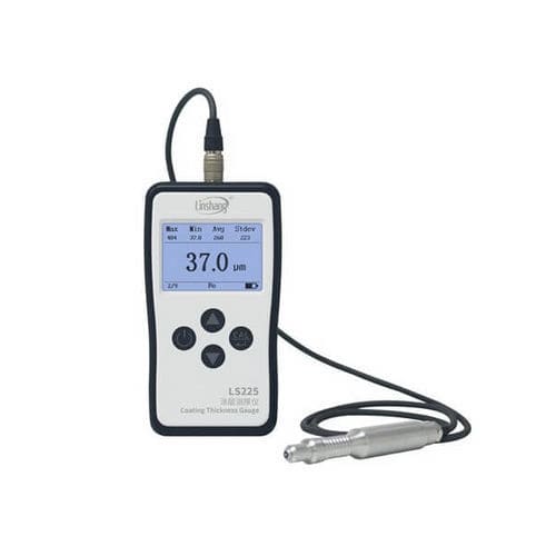 Mesureur d'épaisseur portable - LS225+F500 - Shenzhen Linshang Technology Co., Ltd. - de revêtement / de métal / de cuivre