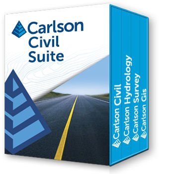 Suite logicielle d'analyse - Carlson Software - de gestion de données géographiques / d'automatisation / d'arpentage