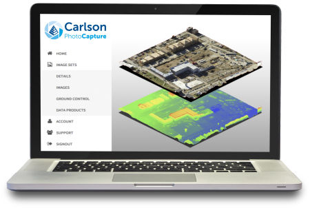 Logiciel de traitement d'images - Carlson Software - de topographie / 3D