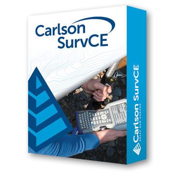 Logiciel d'échange de données - SURVCE | SURVPC - Carlson Software - de collecte de données / Windows / 32/64-bit Windows system