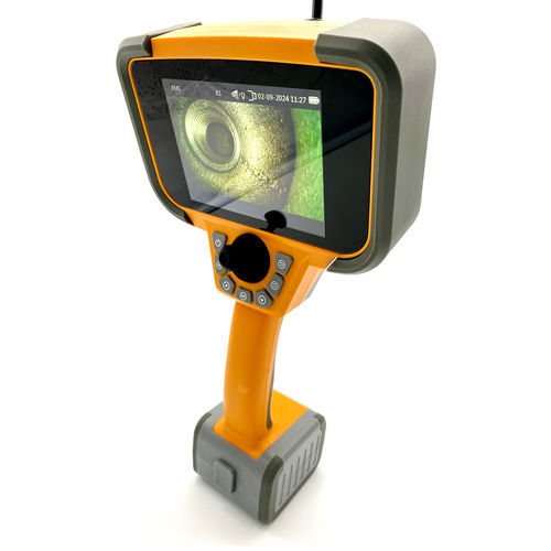Vidéoscope flexible - Inspector Touch - RVI Infinity Innovation - pour inspection de moteur à turbine / pour ligne d'alimentation électrique / pour moteur