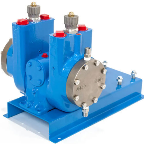 Pompe à piston plongeur - 511-Duplex series - JAECO Fluid Systems - à eau / à commande hydraulique / stationnaire