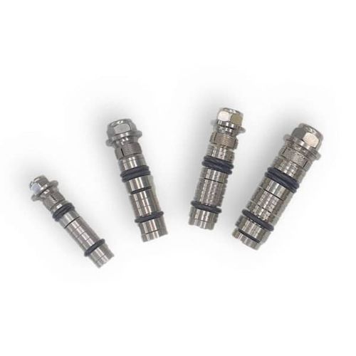Bouchon cylindrique - TCEM - non fileté / en inox / de serrage