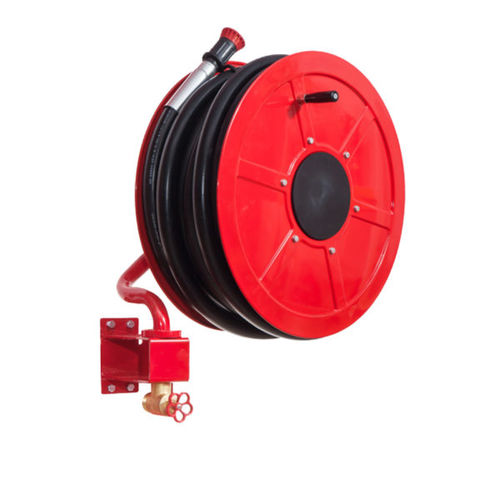 Enrouleur de tuyau - MBK18-HR33-NF - MOBIAK - manuel / pour usage intensif / pour protection incendie