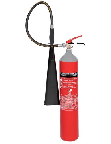 Extincteur à gaz (CO2) - MBK02-050CA-P1A/RG - MOBIAK - portable / classe B / classe C