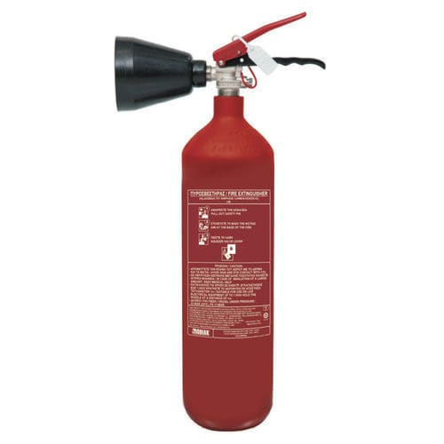 Extincteur à gaz (CO2) - MBK12-020CA-P1A - MOBIAK - portatif / VKF