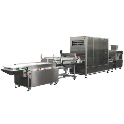 Ligne de production de pains pour steaks hachés - Pietroberto - de hotdogs / automatique / à 4 voies