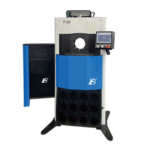 Sertisseuse de tuyau flexible - YB-P120 - Guangzhou YuBen Hydraulic Technology Co., Ltd. - automatique / à pédale / de grande capacité